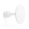 Agatatoare cuier Floid, finisaj alb mat, D:60 mm