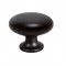 Buton Duke finisaj negru mat, 31mm