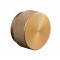 Buton pentru mobilier Graf Big, alama intunecata periata, D 50 mm