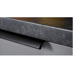 Maner Ona finisaj negru periat L:350 mm