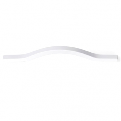 Maner pentru mobila Brave alb mat, L= 160 mm