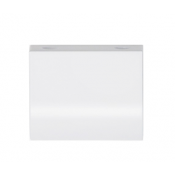 Maner pentru mobilier Ona alb mat, L= 50 mm