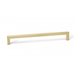 Maner pentru mobilier U, alama periata, L: 328,5 mm