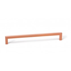 Maner pentru mobilier U cupru periat L:328.5 mm