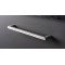 Maner pentru mobilier U, gri periat, L: 328,5 mm