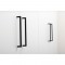 Maner pentru mobilier U, negru mat, L: 328,5 mm