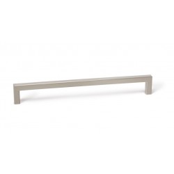 Maner pentru mobilier U, nichel periat, L: 200,5 mm
