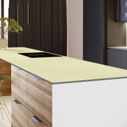 Blat de lucru laminat compact, Galben Solaris, miez Mixt, SUD, coală 3670x600x12 mm