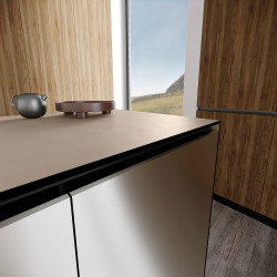 Blat de lucru laminat compact, Bronz, SUD, coală 3670x600x12 mm