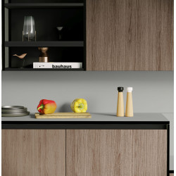 Blat de lucru laminat compact, Gri Soft, SUD, coală 3670x600x12 mm