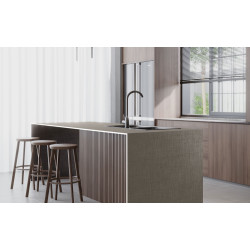 Blat de lucru laminat compact, Fumuriu Intens, SUD, coală 3670x600x12 mm