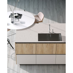 Blat de lucru laminat compact, Perlă Torino, SUD, coală 3670x600x12 mm