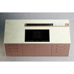 Blat de lucru laminat compact, Ferigă, SUD, coală 3670x600x12 mm