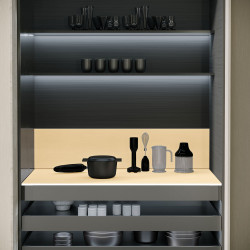 Blat de lucru laminat compact, Brad Nobil, SUD, coală 3670x600x12 mm