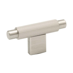Buton pentru mobila Arpa, finisaj otel inoxidabil, 70x35 mm