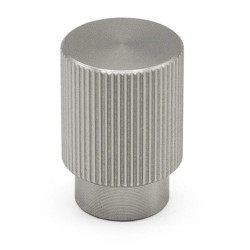 Buton pentru mobila Arpa, finisaj otel inoxidabil, D:22 mm