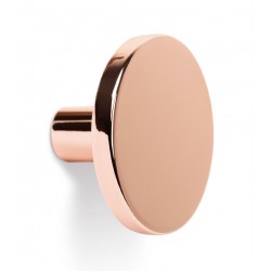 Buton pentru mobila Como, cupru lustruit, D:26 mm