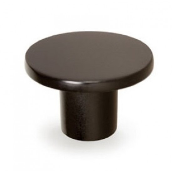 Buton pentru mobilier Como negru mat