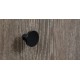 Buton pentru mobilier Como negru mat