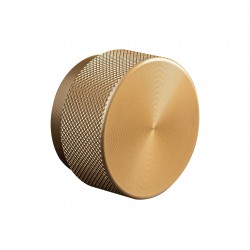 Buton pentru mobilier Graf Big, alama intunecata periata, D 38 mm