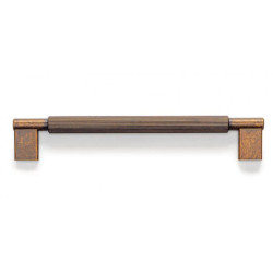 Maner pentru mobila Arpa, finisaj alama rustica, L 214 mm