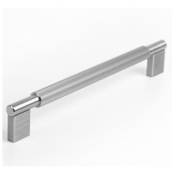 Maner pentru mobila Arpa, finisaj otel inoxidabil, L 342 mm