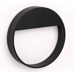 Maner pentru mobila Bau, finisaj negru mat, D:90 mm