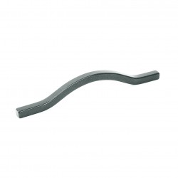 Maner pentru mobila Brave, finisaj gri metalizat, L:160 mm
