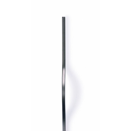 Maner pentru mobila Brave, finisaj gri metalizat, L:600 mm