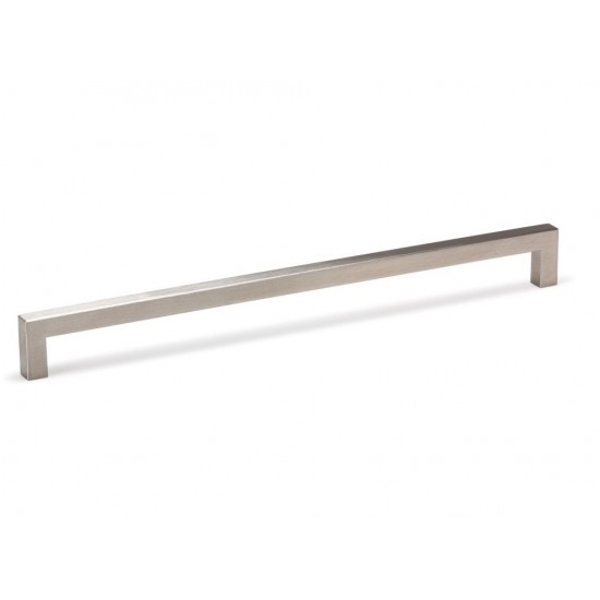 Maner pentru mobila Ferri, finisaj otel inoxidabil periat, L:204 mm