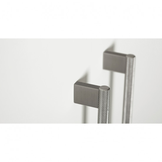 Maner pentru mobila Graf Big, finisaj otel inoxidabil, L:352 mm