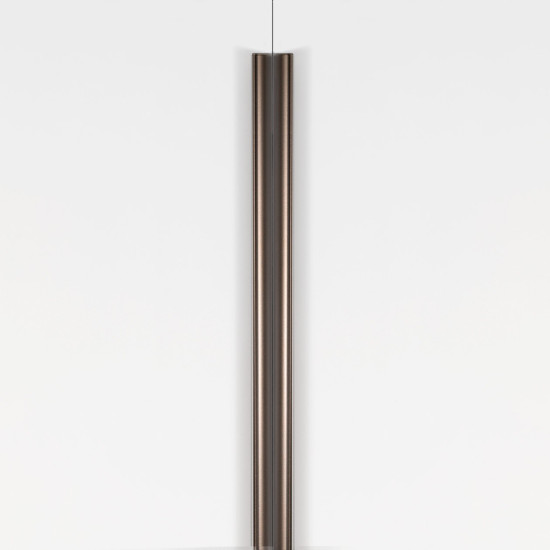 Maner pentru mobila Ona Long, finisaj maro metalizat, L 1500 mm