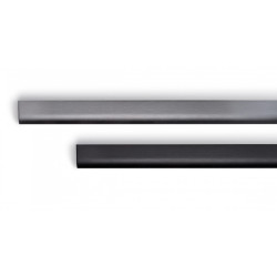 Maner pentru mobila Ona Long, finisaj negru periat, L:1100 mm