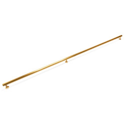 Maner pentru mobila Rille, finisaj alama intunecata periata, L 1022 mm