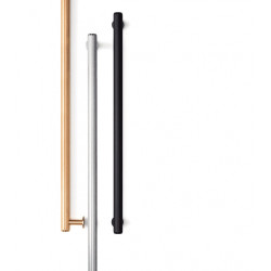 Maner pentru mobila Rille, finisaj alama intunecata periata, L 1022 mm
