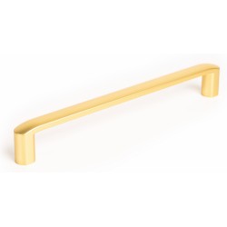 Maner pentru mobila Roma, finisaj auriu periat, L:207 mm