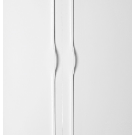Maner pentru mobilier Brave, alb mat, L 1150 mm