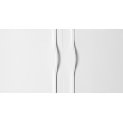 Maner pentru mobilier Brave, alb mat, L 1150 mm