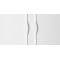 Maner pentru mobilier Brave, alb mat, L 1150 mm