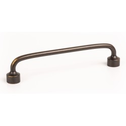 Maner pentru mobilier Floid, finisaj alama antichizata, L:143,6 mm