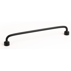 Maner pentru mobilier Floid, finisaj negru mat, L:207,6 mm