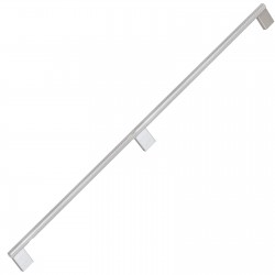Maner pentru mobilier Graf Mini Long, finisaj otel inoxidabil, L: 1200 mm