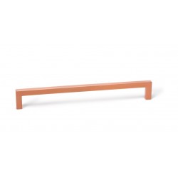Maner pentru mobilier U cupru periat L:136.5 mm
