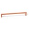 Maner pentru mobilier U, cupru periat, L:168,5 mm