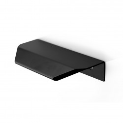 Maner pentru mobilier Vann, negru mat, L:100 mm