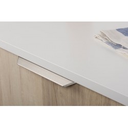 Maner pentru mobilier Vann, otel inoxidabil, L:100 mm