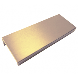Maner pentru mobilier Way, finisaj alama shadow periata, L:100 mm