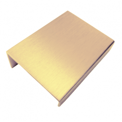 Maner pentru mobilier Way, finisaj alama shadow periata, L:50 mm