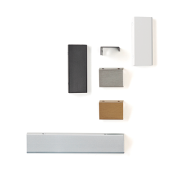 Maner pentru mobilier Way, finisaj alama shadow periata, L:50 mm