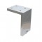 Picior pentru mobilier reglabil, Fonda, H:100 mm, finisaj crom lucios